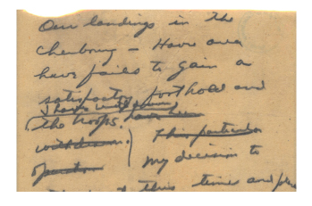 The Letter Eisenhower wrote just in case D-Day failed. 